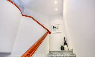 Impressive south facing penthouse with stunning sea views for sale in the Golf Valley of Nueva Andalucia, Marbella 37537 