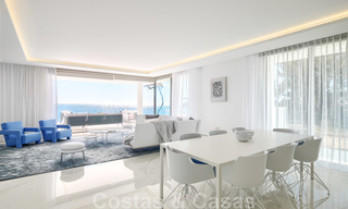 Private resale! Ultra deluxe avant garde beach front apartment for sale in an exclusive complex on the New Golden Mile, Marbella - Estepona. Reduced in price! 22055 