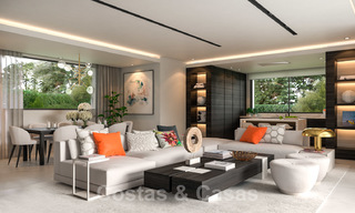Magnificent new contemporary villa with sea views for sale next to a prestigious golf resort in Benahavis - Marbella 22075 