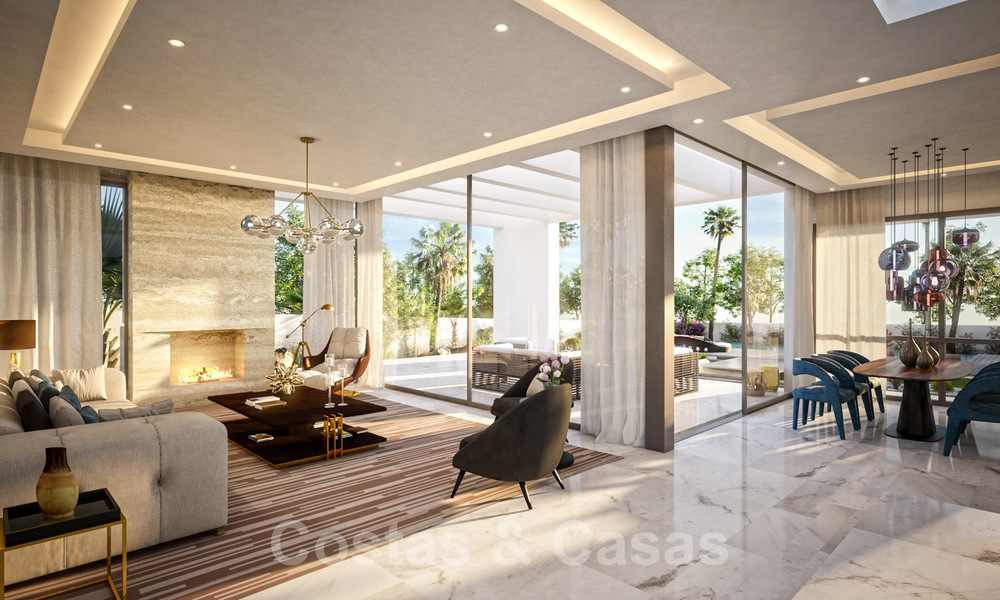 Sumptuous brand new luxury villas in the heart of the Golf Valley of Nueva Andalucia, Marbella 22152