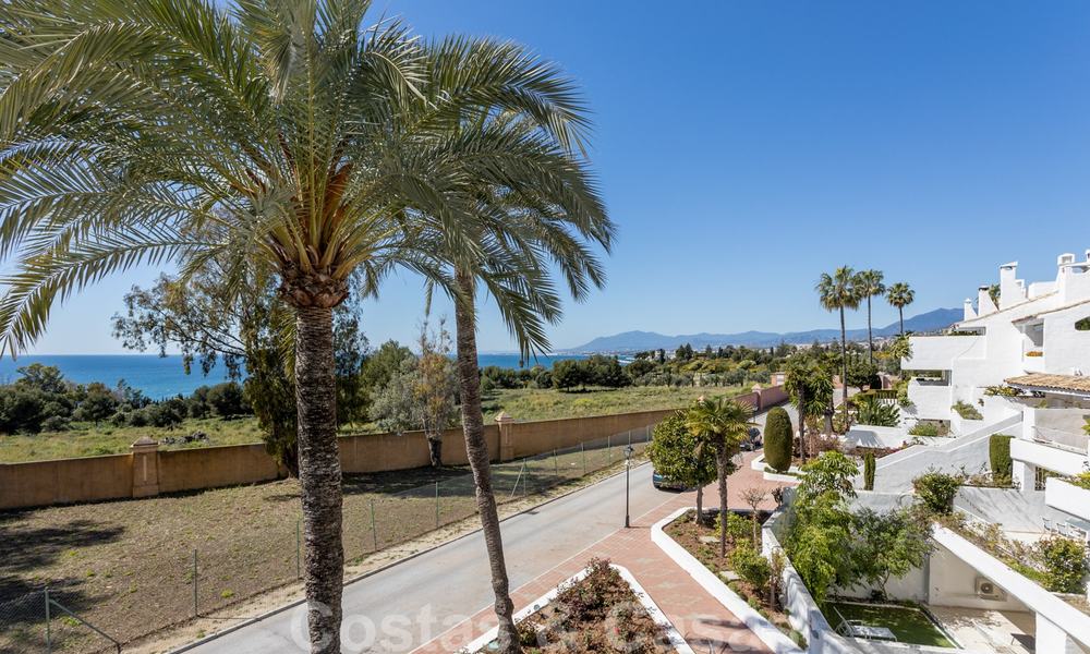 Superb luxury penthouse apartment for sale, with fantastic sea views and within walking distance to the beach, East Marbella 22261