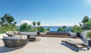 Three exclusive contemporary luxury villas for sale, walking distance to the beach, amenities, San Pedro - Puerto Banus, Marbella 22282 