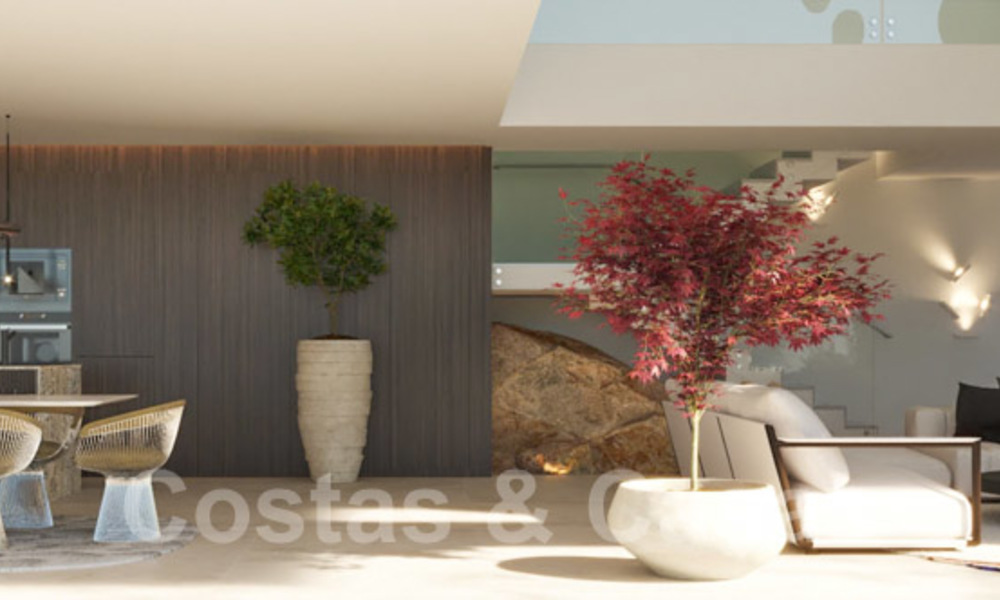 Three exclusive contemporary luxury villas for sale, walking distance to the beach, amenities, San Pedro - Puerto Banus, Marbella 22284