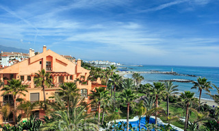 For Sale in Puerto Banus, Marbella: Exclusive beachfront apartments 23053 