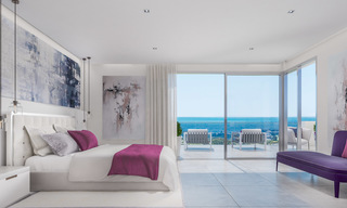 Modern apartments in exclusive boutique resort with Spa, at the golf, with magnificent sea views, La Cala de Mijas - Costa del Sol 23243 
