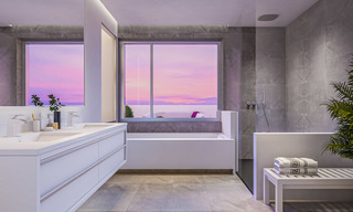 Modern apartments in exclusive boutique resort with Spa, at the golf, with magnificent sea views, La Cala de Mijas - Costa del Sol 23249 