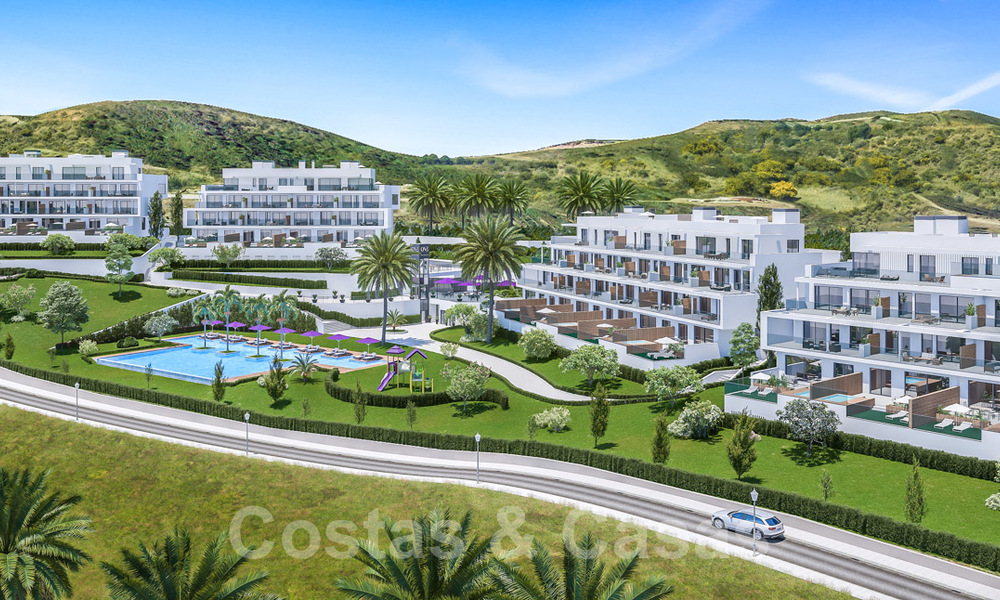 Modern apartments in exclusive boutique resort with Spa, at the golf, with magnificent sea views, La Cala de Mijas - Costa del Sol 23253