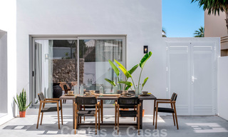 Beautifully renovated Ibiza style semi-detached villa for sale, walking distance to the beach and centre of San Pedro - Marbella 23382 