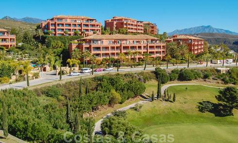 Luxury apartments for sale in Royal Flamingos with stunning views over the golf and sea in Marbella - Benahavis 24713