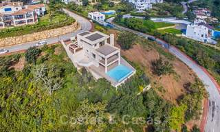 Modern villa with beautiful mountain and sea views for sale in the hills of Eastern Marbella 23643 