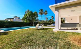 Ready to move into new modern luxury villa in gated and secured residential area for sale in Nueva Andalucia, Marbella. Open to reasonable offers! 23675 