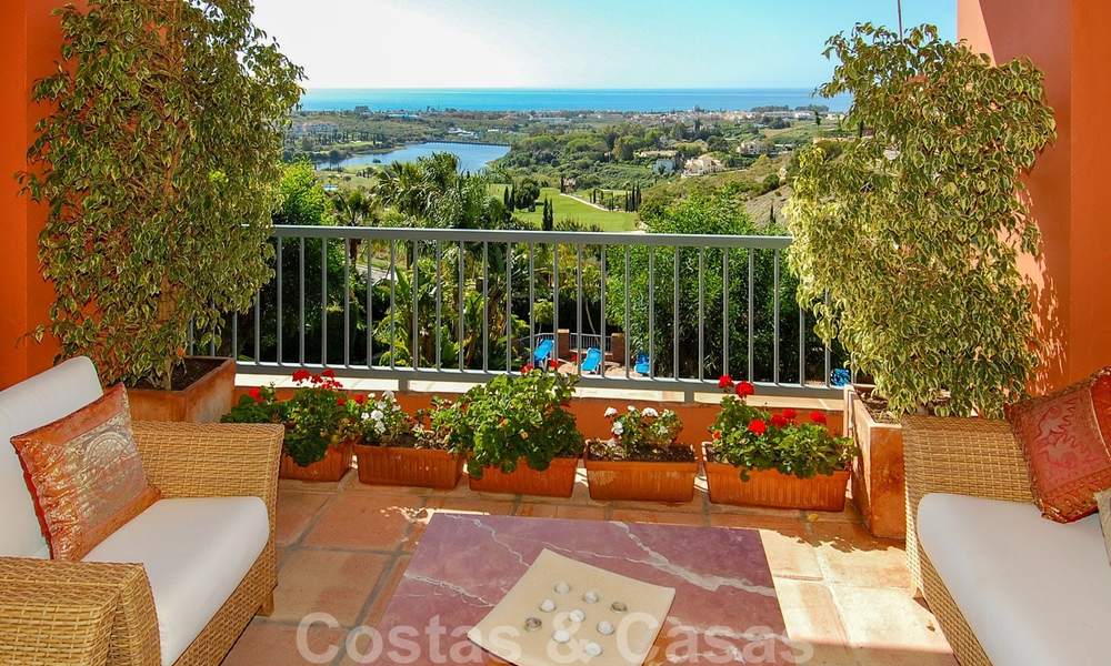 Luxury apartments for sale with gorgeous views over the golf and sea in Marbella - Benahavis 23717