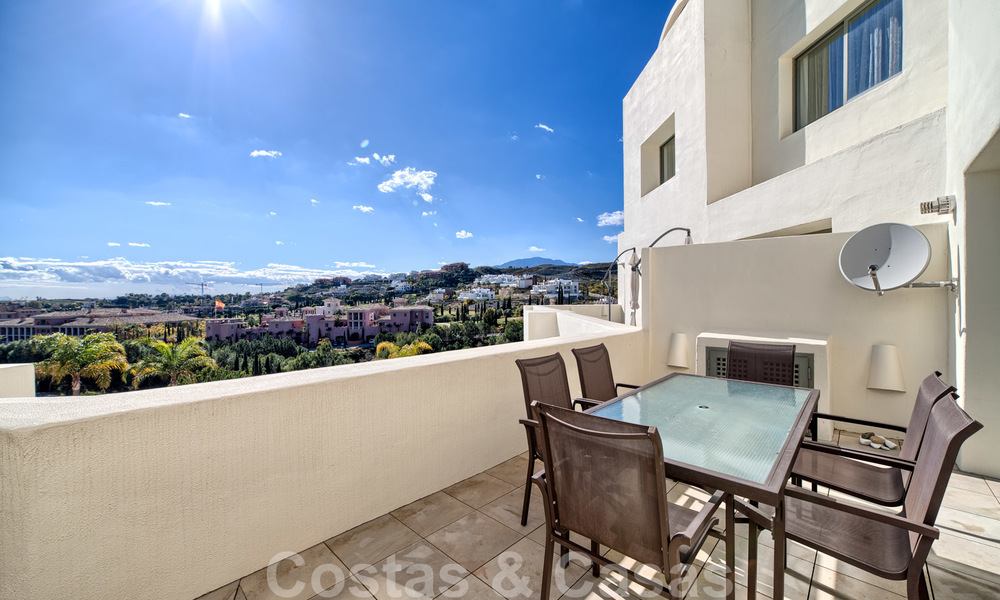 Modern luxury first line golf apartments with stunning golf and sea views for sale in Marbella – Benahavis 24074