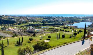 Modern spacious luxury apartments with golf and sea views for sale in Marbella - Benahavis 24585 