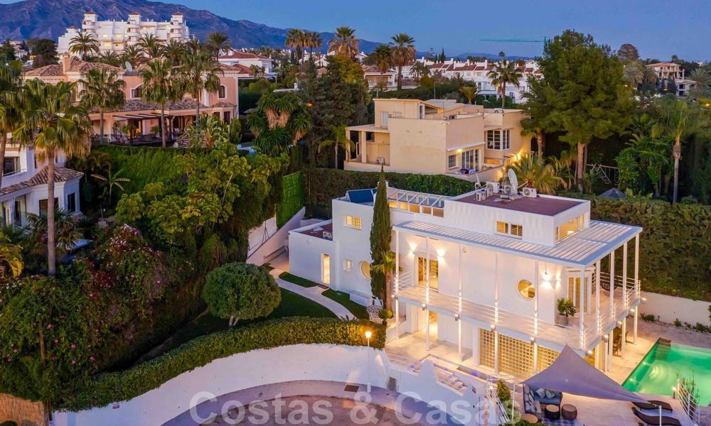 Stylish luxury villa in Art Deco style for sale in Nueva Andalucia, Marbella. Must sell! 24177