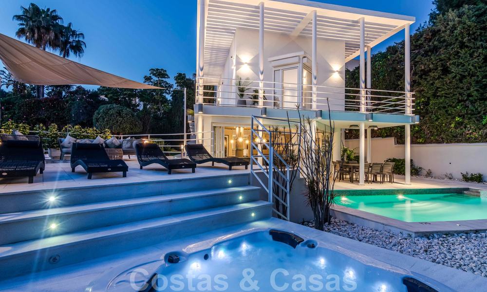 Stylish luxury villa in Art Deco style for sale in Nueva Andalucia, Marbella. Must sell! 24178