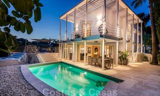 Stylish luxury villa in Art Deco style for sale in Nueva Andalucia, Marbella. Must sell! 24179 