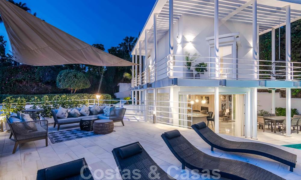 Stylish luxury villa in Art Deco style for sale in Nueva Andalucia, Marbella. Must sell! 24180