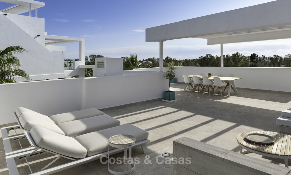 For sale in Atalaya Hills: Modern style apartments with golf and sea views in Benahavis - Marbella 24241