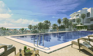 Quality, contemporary design apartments for sale with panoramic sea views in Estepona. Ready to move in, 24361 