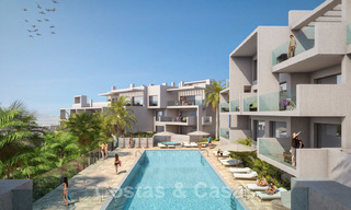 Quality, contemporary design apartments for sale with panoramic sea views in Estepona. Ready to move in, 24364 