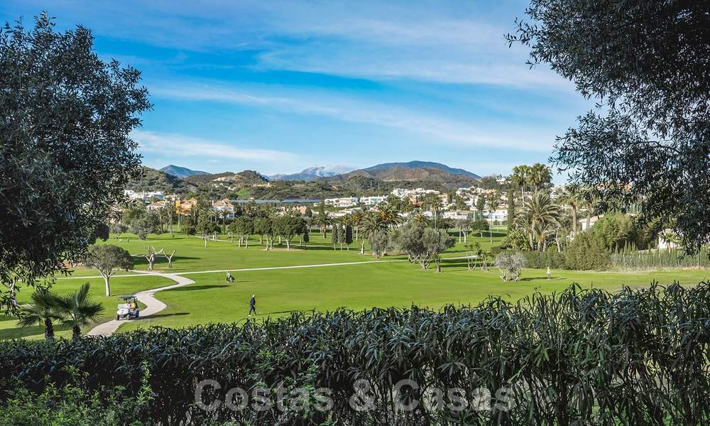 Elegant, renovated apartment for sale, directly on the golf course in Nueva Andalucia - Marbella 24335