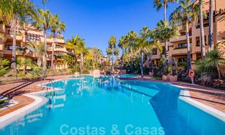 Luxury apartment in a front-line beach complex for sale in San Pedro Playa, within walking distance to amenities and the centre of San Pedro, Marbella 24349 