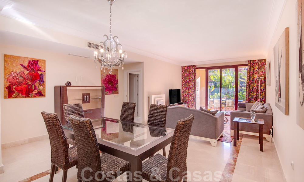 Luxury apartment in a front-line beach complex for sale in San Pedro Playa, within walking distance to amenities and the centre of San Pedro, Marbella 24353