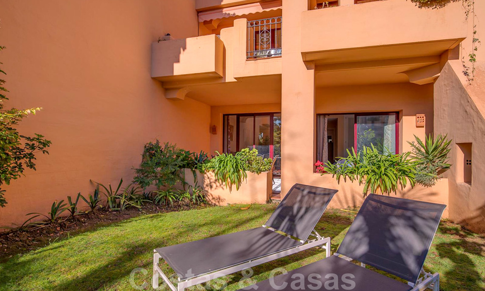 Luxury apartment in a front-line beach complex for sale in San Pedro Playa, within walking distance to amenities and the centre of San Pedro, Marbella 24357
