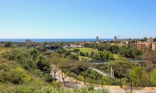 Mediterranean style villas and semi-detached villas with sea- and golf views in Elviria, Marbella 24415 
