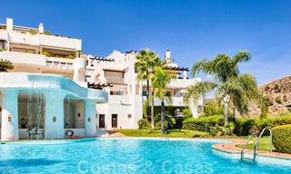 Stunning penthouse apartment in exclusive, gated frontline golf complex with panoramic views in La Quinta, Benahavis - Marbella 24419 