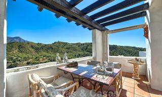 Stunning penthouse apartment in exclusive, gated frontline golf complex with panoramic views in La Quinta, Benahavis - Marbella 24427 