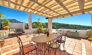 Stunning penthouse apartment in exclusive, gated frontline golf complex with panoramic views in La Quinta, Benahavis - Marbella 24441 