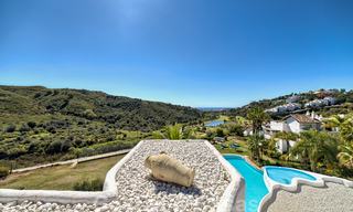 Stunning penthouse apartment in exclusive, gated frontline golf complex with panoramic views in La Quinta, Benahavis - Marbella 24442 