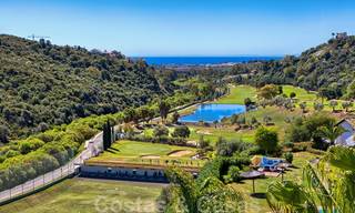 Stunning penthouse apartment in exclusive, gated frontline golf complex with panoramic views in La Quinta, Benahavis - Marbella 24445 