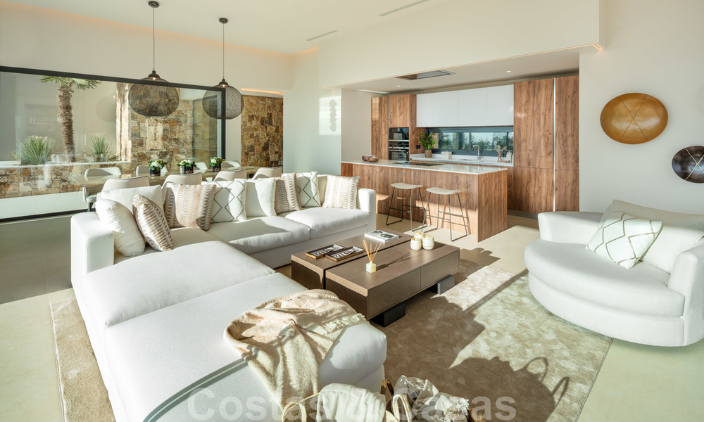 Contemporary modern newly built villas for sale in Nueva Andalucia, Marbella 24462