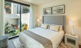 Contemporary modern newly built villas for sale in Nueva Andalucia, Marbella 24463 