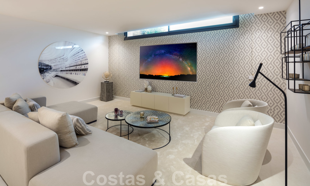 Contemporary modern newly built villas for sale in Nueva Andalucia, Marbella 24468