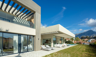 Contemporary modern newly built villas for sale in Nueva Andalucia, Marbella 24478 