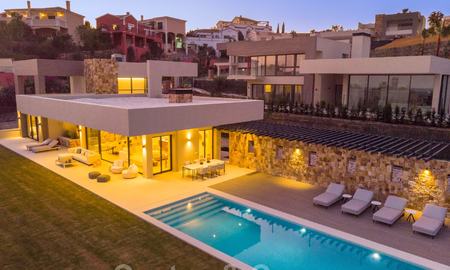 Contemporary modern newly built villas for sale in Nueva Andalucia, Marbella 24482