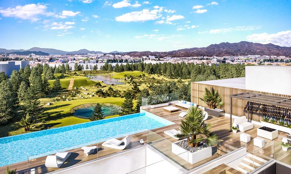 Luxury apartments for sale in a new innovative residential development in Malaga centre 24514