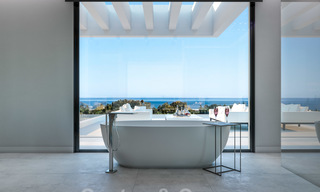 Exclusive, contemporary villa for sale with panoramic sea views, beachside in East Marbella 24605 