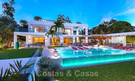 Exclusive, contemporary villa for sale with panoramic sea views, beachside in East Marbella 24607