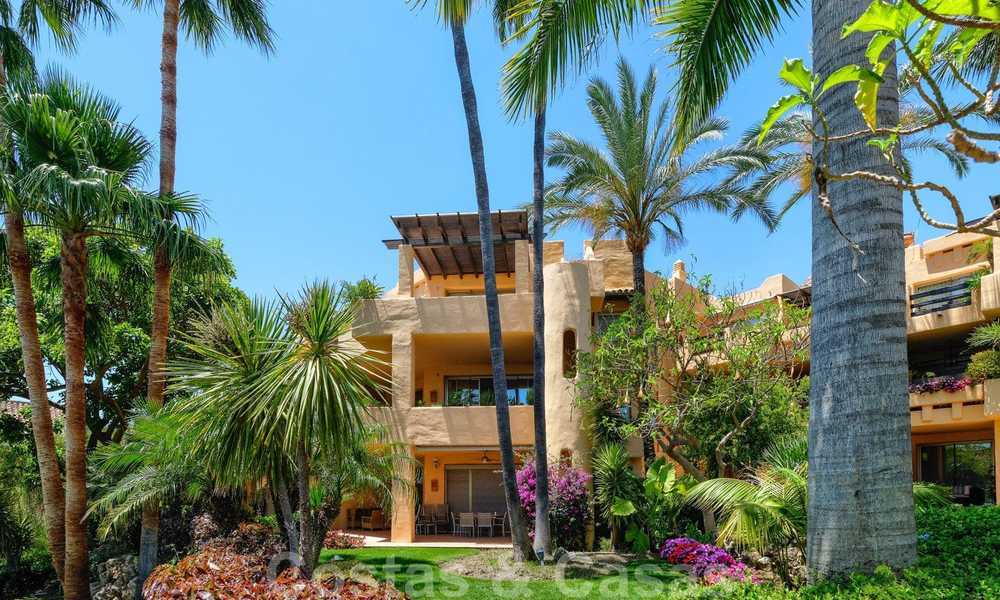 Luxury apartment for sale in prestigious complex on the Golden Mile in Marbella 24832