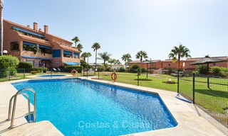 Penthouse apartment for sale in a front-line beach complex in Estepona 24656 