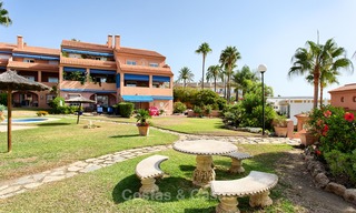 Penthouse apartment for sale in a front-line beach complex in Estepona 24657 