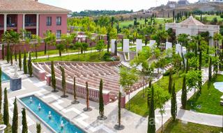 Alanda Los Flamingos Golf: Modern spacious luxury apartments with golf and sea views for sale in Marbella - Benahavis 24711 