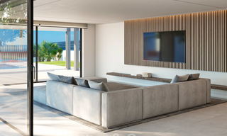Unique, contemporary beachside villa for sale with amazing sea views in East Marbella 24743 