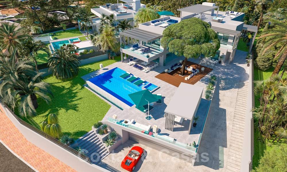 Unique, contemporary beachside villa for sale with amazing sea views in East Marbella 24747