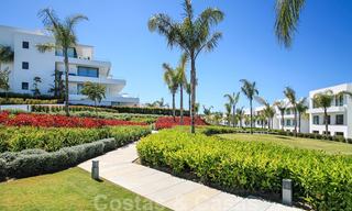 New ready to move in modern design apartment for sale, on the golf course between Marbella and Estepona 24855 